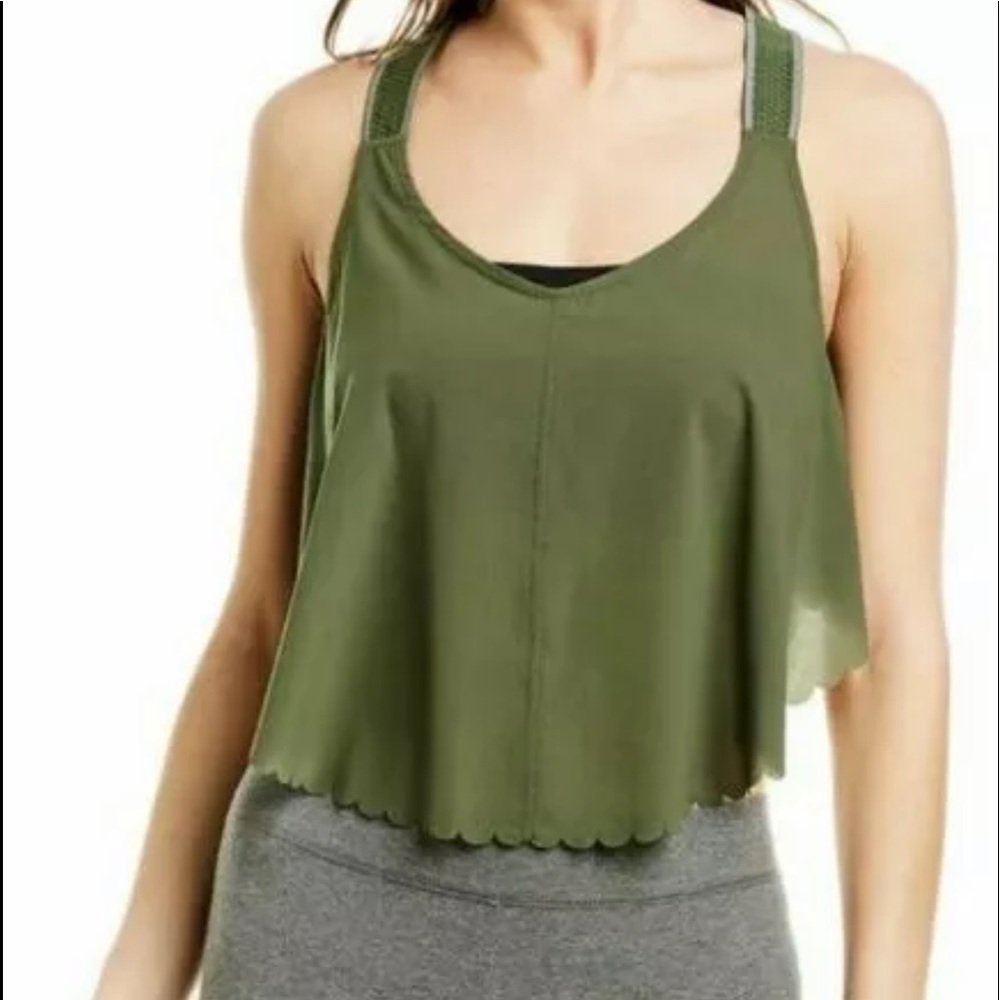 New Free People FP Movement Pretty Lil Running Top